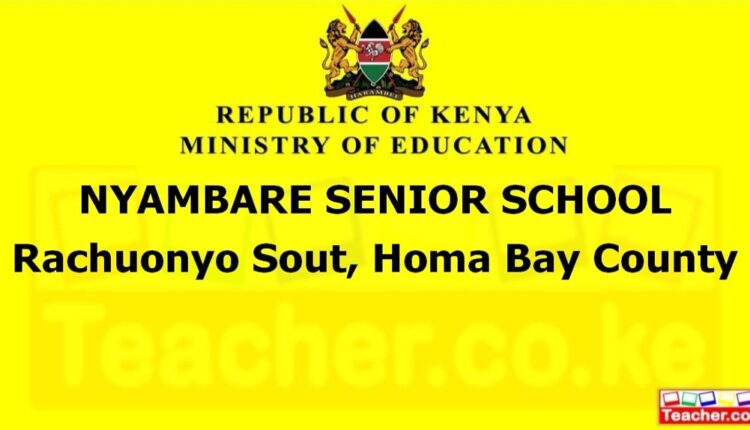Nyambare Senior School - Homa Bay