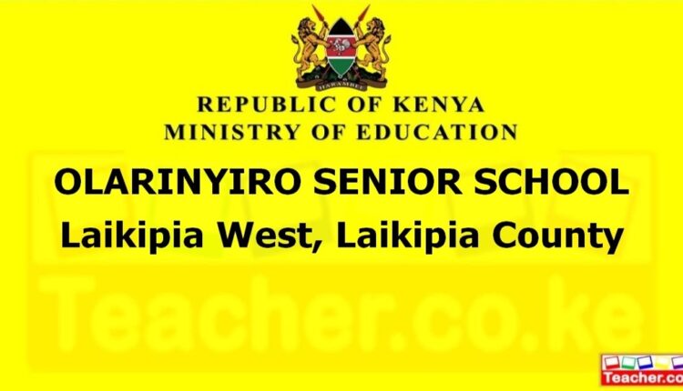 Olarinyiro Senior School - Laikipia