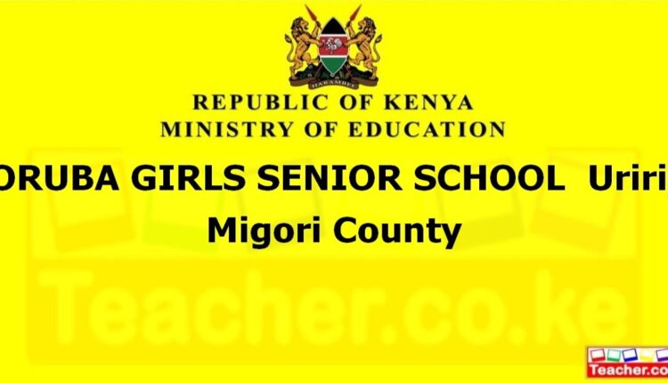 Oruba Girls Senior School - Migori