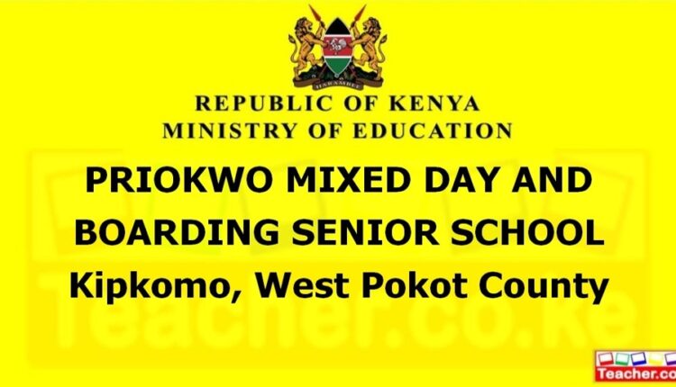 Priokwo Mixed Day And Boarding Senior School - West Pokot