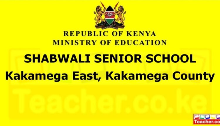Shabwali Senior School - Kakamega