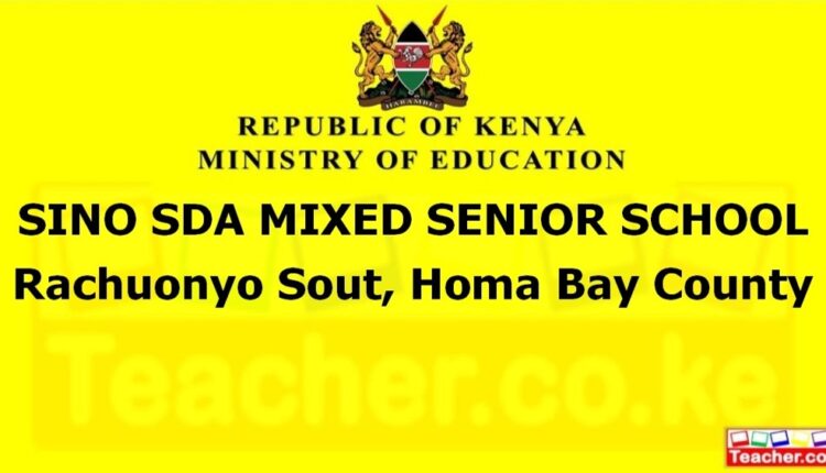 Sino Sda Mixed Senior School - Homa Bay