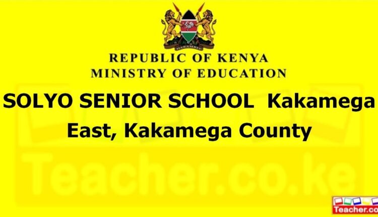 Solyo Senior School - Kakamega