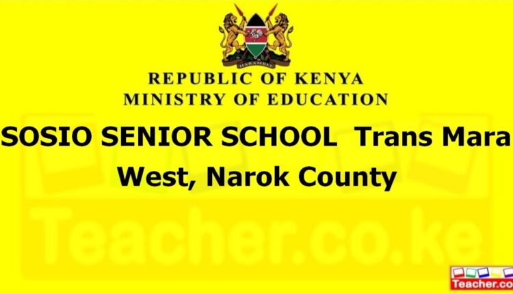 Sosio Senior School - Narok
