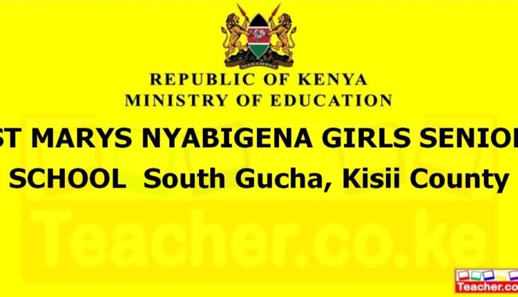 St Marys Nyabigena Girls Senior School - Kisii