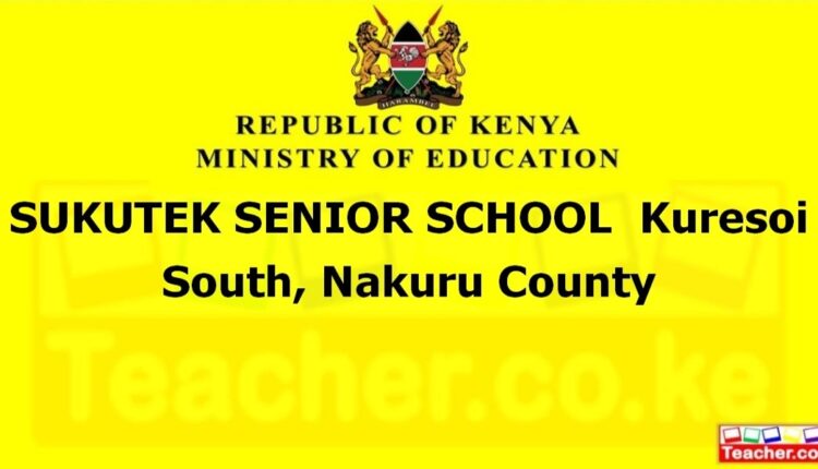 Sukutek Senior School - Nakuru