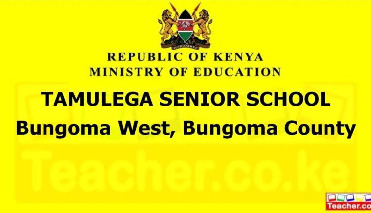 Tamulega Senior School - Bungoma