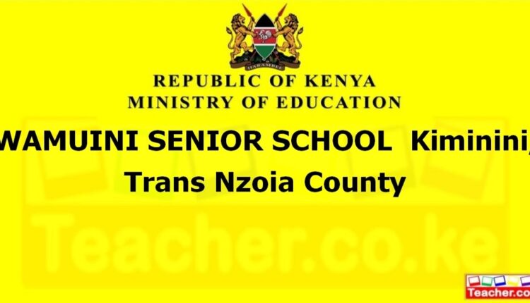 Wamuini Senior School - Trans Nzoia