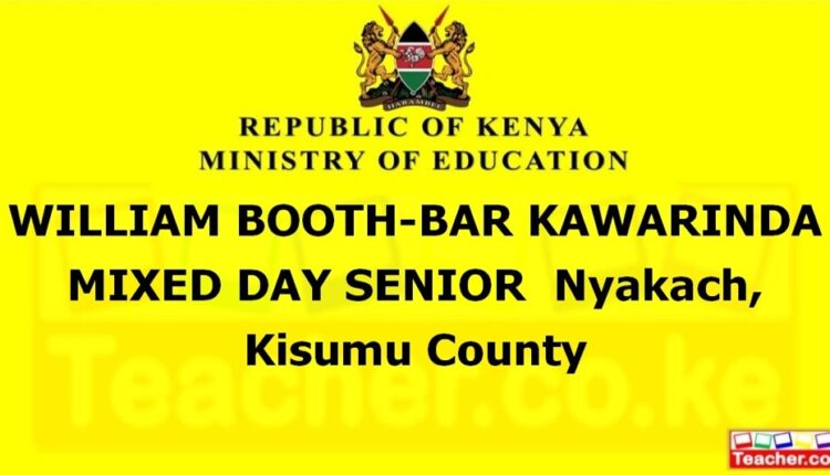 William Booth-Bar Kawarinda Mixed Day Senior - Kisumu