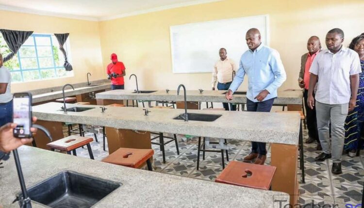 Ndindi Nyoro Wows Kenyans with Modern Science Labs