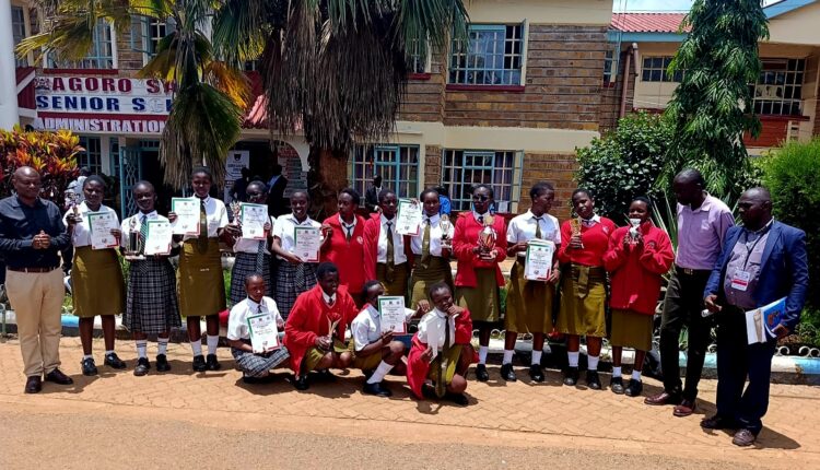 Kisii County students who helped the County secure top position at Nyanza KSEF 2026