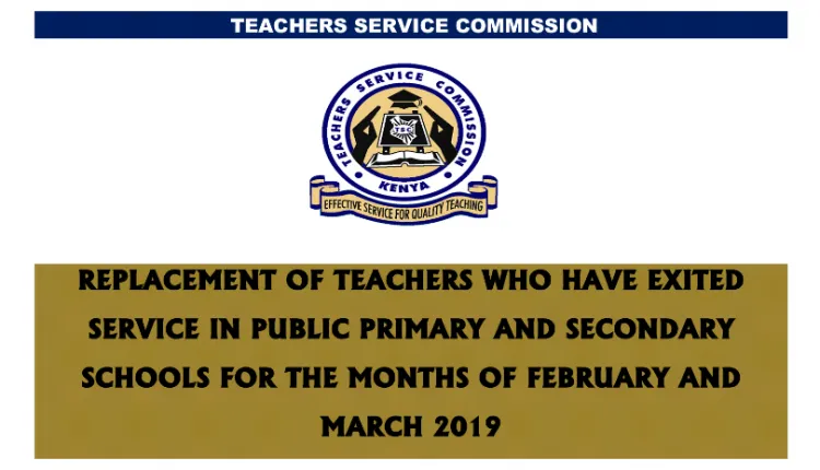 TSC Teacher Vacancies 2019 810x548