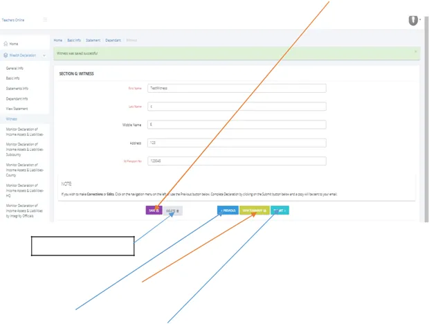  TSC Wealth Declaration