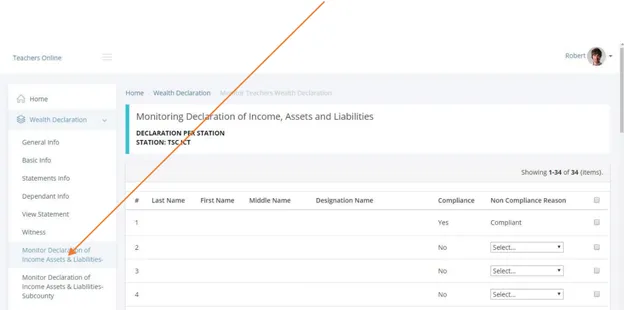  TSC Wealth Declaration Procedure for teachers