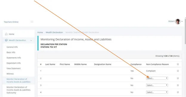  TSC Wealth Declaration