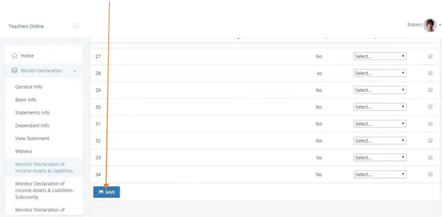  TSC Wealth Declaration