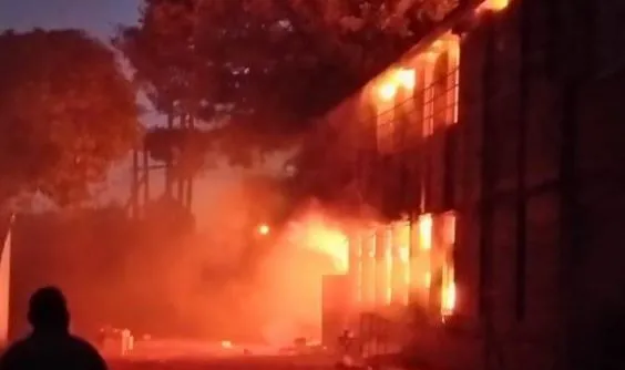 Starehe Boys Centre On Fire