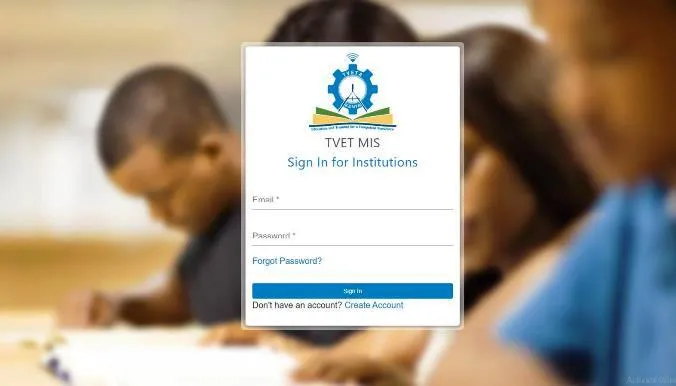 TVET MIS System Institution Login