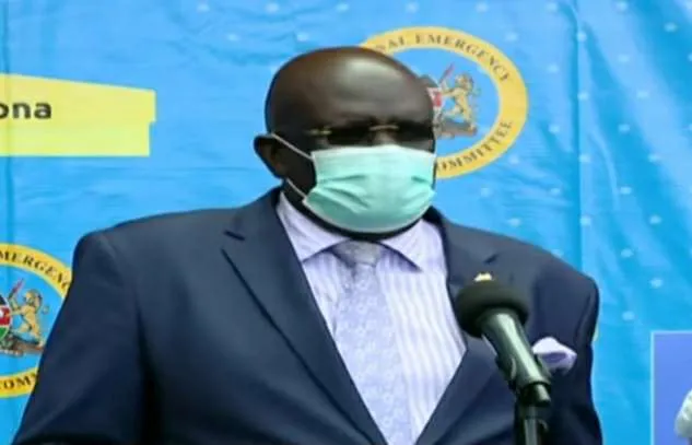 Education CS Prof Magoha Addressing Kenyans On 19