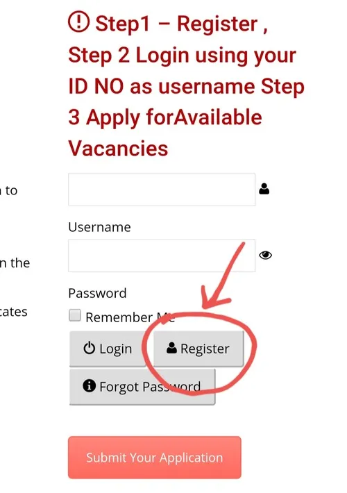 How To Register On Bomet County PSB Vacancy 