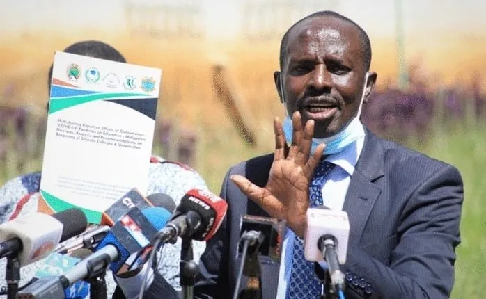 Kenya National Union of Teachers (Knut) Secretary-General Hon. Wilson Sossion.