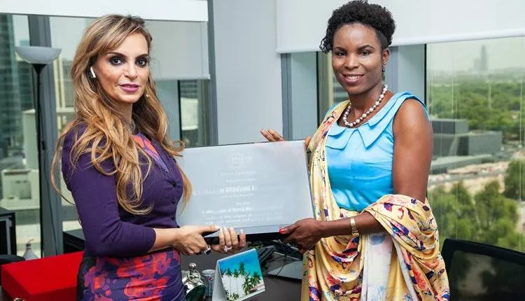 Dr. Rasha Kelej, CEO of Merck Foundation & President, Merck More Than a Mother during her meeting with H.E. Madam ANGELINE NDAYISHIMIYE, The First Lady of Burundi and Ambassador of Merck More Than a Mother (Source: Merck Foundation)