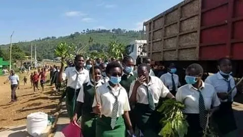 Lugulu Girls Protest