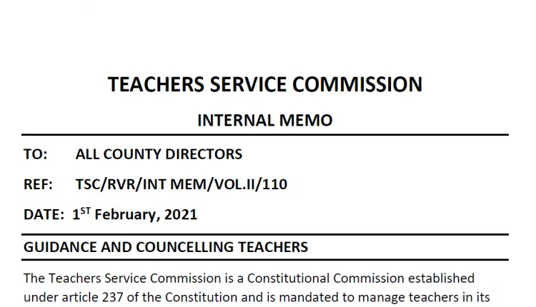 TSC Internal Memo On GC