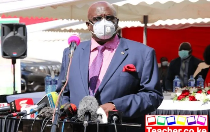 Cabinet Secretary for Education Prof George Magoha