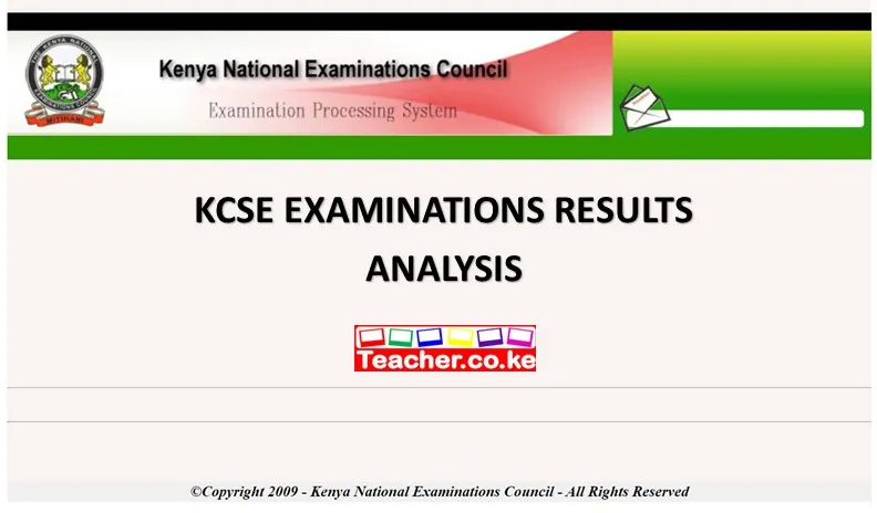 Nginda Girls High School KCSE Results Analysis 2020
