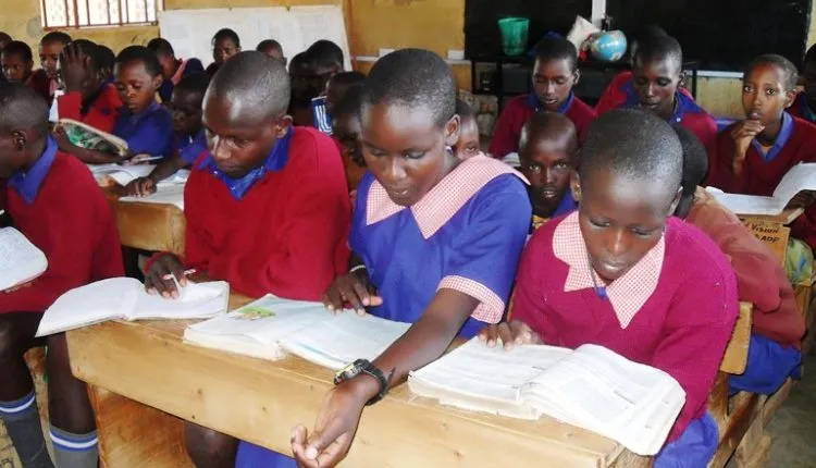 Primary School Pupils In Class