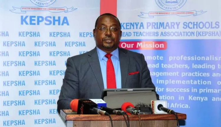 KEPSHA Chairperson Johnson Nzioka