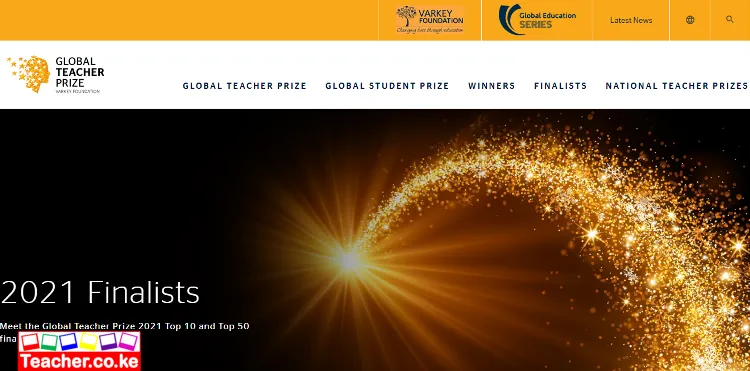 Global Teacher Prize Finalists