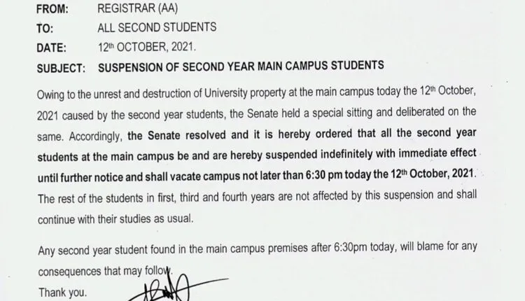 Kisii University Memo