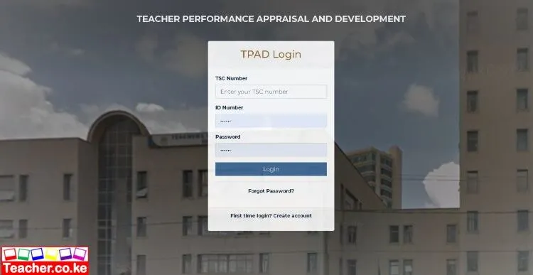 How to register a TSC account