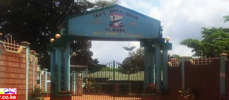 Ikuu Boys High School Students Storm Out Of School Following School Fire