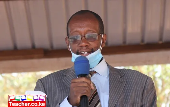 David Ogutu the TSC Deputy County Director to Makueni