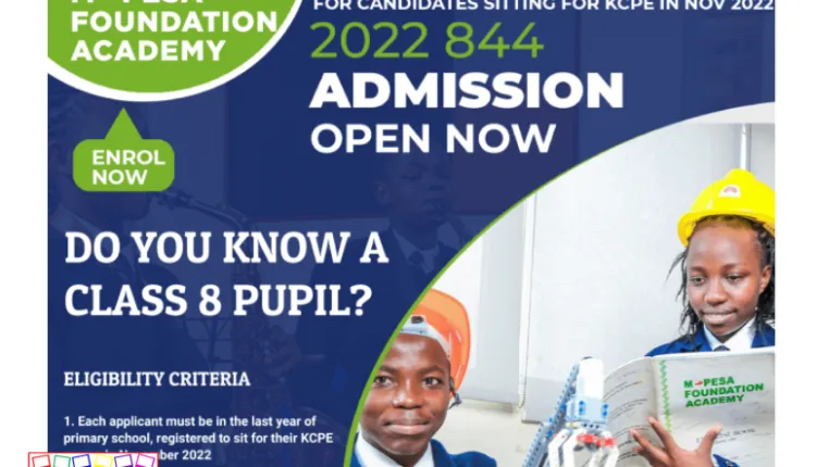 MPESA Foundation Academy Scholarship