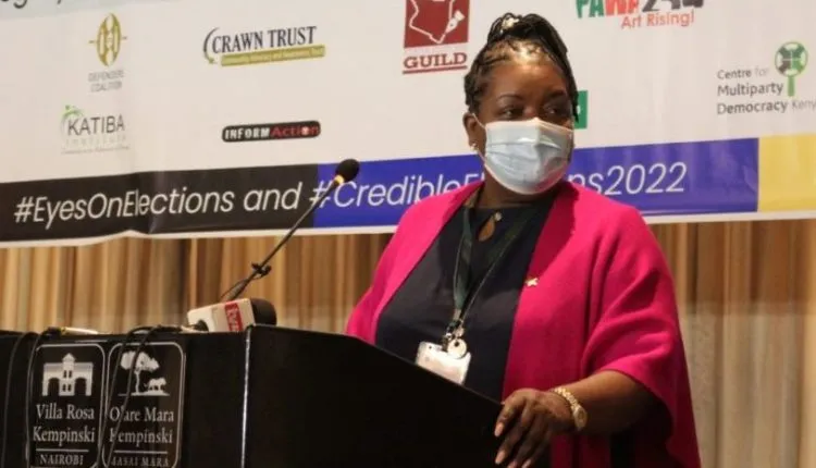 KEWOTA CEO Benta Opande in a past event