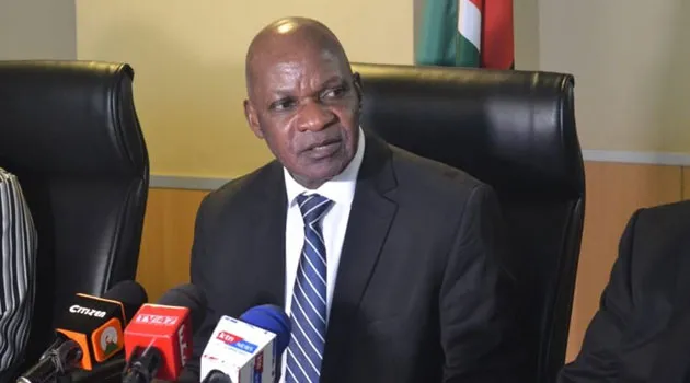 PS Nelson Marwa in a past press conference