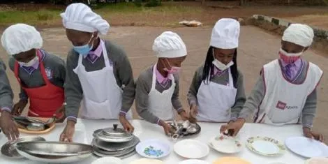 CBC learners during an outdoor session