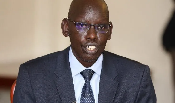 Education Principal Secretary Belio Kipsang