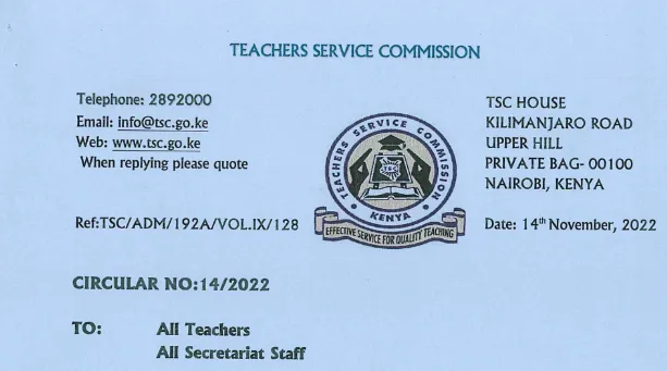 KNEC Instructions to KPSEA Candidates and Examination Administrators