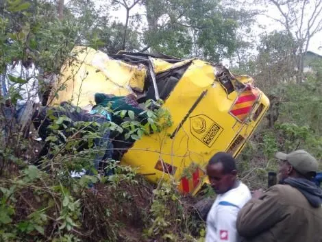 Several teachers' fate unknown after accident at Josa black spot in Taita Taveta