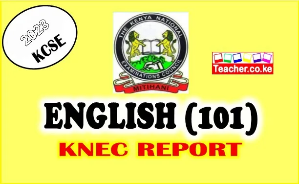 2023 KCSE ENGLISH 101 KNEC