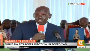 Dr. Belio Kipsang Ps Education