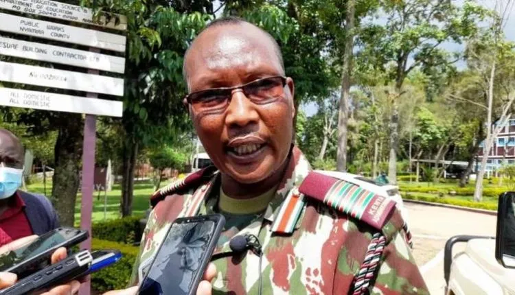 Nyamira County Commissioner Mr. Michael Lesmam