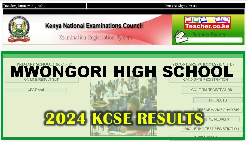 Mwongori High School