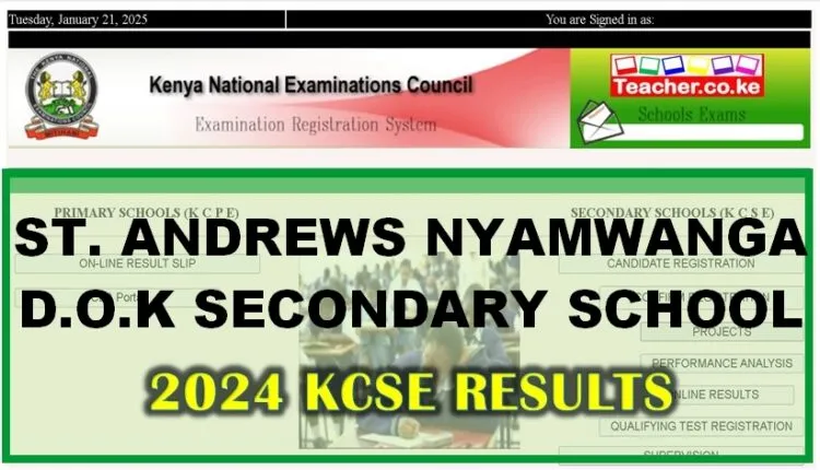 St Andrews Nyamwanga D O K Secondary School 