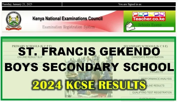 St Francis Gekendo Boys Secondary School